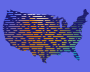 An outline of the United States 